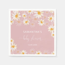 Guardanapo De Papel Chá de fraldas de flor silvestre de aquarelas