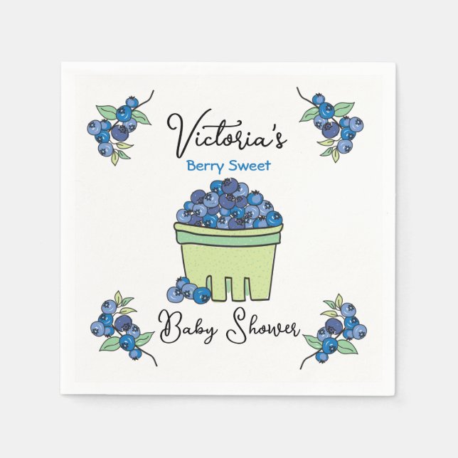 Guardanapo De Papel Chá de fraldas de Fruta Berry Sweet (Frente)