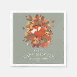 Guardanapo De Papel Chá de fraldas de galhardetes/aspersão