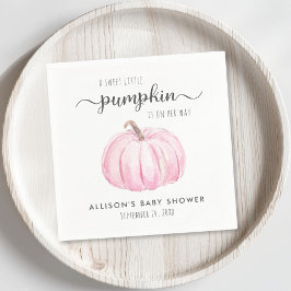 Guardanapo De Papel Chá de fraldas de Garota de Aquarela Pumpkin