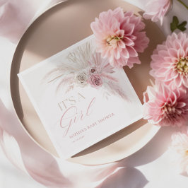 Guardanapo De Papel Chá de fraldas de Garota de Arco Rosa Suave