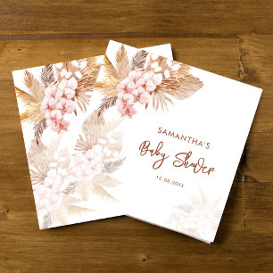 Guardanapo De Papel Chá de fraldas de Garota do Pampas Grass Boho