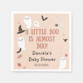 Guardanapo De Papel Chá de fraldas De Halloween De Boo Bonito