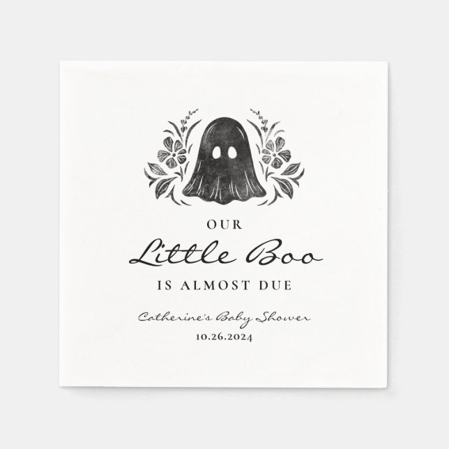 Guardanapo De Papel Chá de fraldas de Halloween Napkins (Frente)