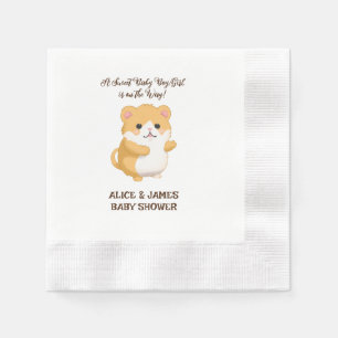 Guardanapo De Papel Chá de fraldas de Hamster Cute