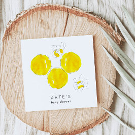 Guardanapo De Papel Chá de fraldas de Honeycomb da Abelha Amarela