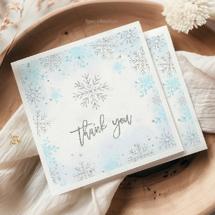 Guardanapo De Papel Chá de fraldas de inverno Está frio lá fora