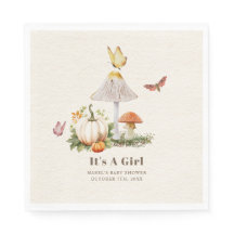 Chá de fraldas de Mata-Pumpkin Borboleta