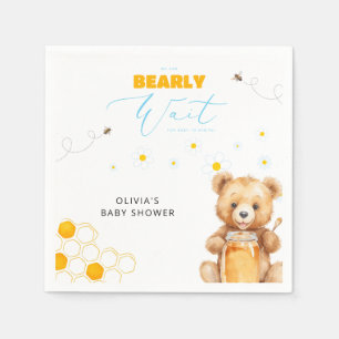 Guardanapo De Papel Chá de fraldas de Menino do Urso de Mel Teddy