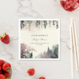 Guardanapo De Papel Chá de fraldas de Montanhas de Fadas de Florestas