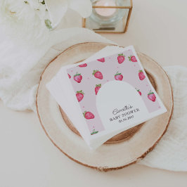 Guardanapo De Papel Chá de fraldas de morango Berry Sweet
