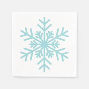 Guardanapo De Papel Chá de fraldas de Neve de inverno Coquetel Napkin