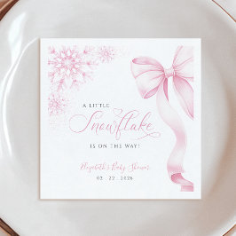 Guardanapo De Papel Chá de fraldas de Neve Rosa Napkins