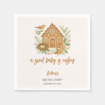 Chá de fraldas de nidificação de inverno de algodã