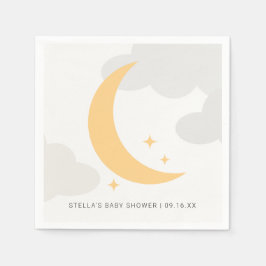 Guardanapo De Papel Chá de fraldas de Nuvens de Estrelas Gráficas Mode