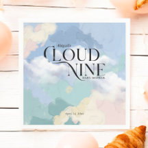Chá de fraldas de Pastel Elegante Cloud Nine