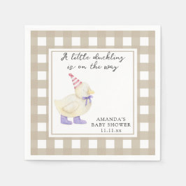 Guardanapo De Papel Chá de fraldas de Pato Sortudo