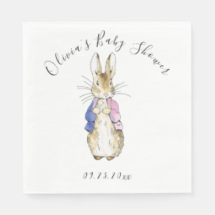 Guardanapo De Papel Chá de fraldas de Peter Rabbit Púrpura Rosa