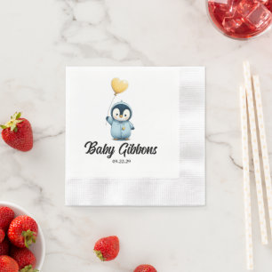 Guardanapo De Papel Chá de fraldas de pinguim