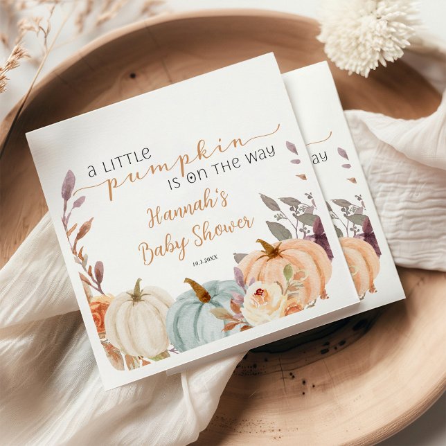 Guardanapo De Papel Chá de fraldas De Queda Um Pouco De Abóbora (Criador carregado)