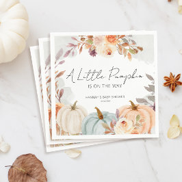 Guardanapo De Papel Chá de fraldas De Queda Um Pouco De Abóbora