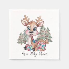 Guardanapo De Papel Chá de fraldas de retalhos de jardineira de invern