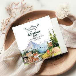 Guardanapo De Papel Chá de fraldas de risco de animais florestais