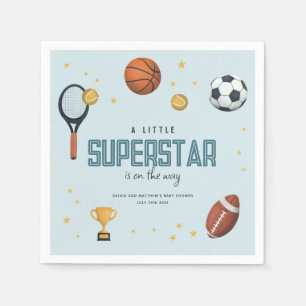 Guardanapo De Papel Chá de fraldas de Super-Estrelas do Esporte