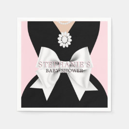 Guardanapo De Papel Chá de fraldas de Tema da Tiffany do Rico Rosa Gla