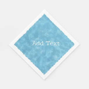 Guardanapo De Papel Chá de fraldas de Texto Personalizado de Cor de Ág