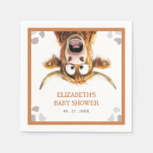 Chá de fraldas de Vaca Engraçado