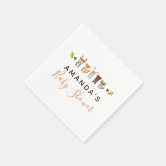 Guardanapo De Papel Chá de fraldas de Woodland Napkins