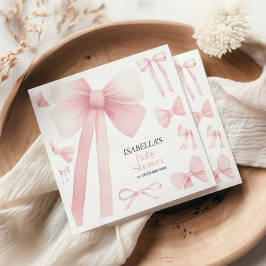 Guardanapo De Papel Chá de fraldas do Arco rosa