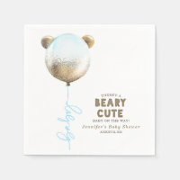 Chá de fraldas do Balão do Urso de Corte Beary Cut