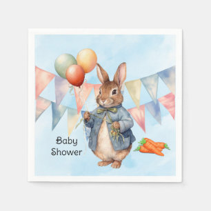 Guardanapo De Papel Chá de fraldas do Peter Rabbit Watercolor Boy