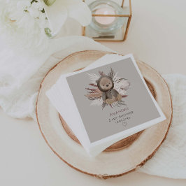 Guardanapo De Papel Chá de fraldas do Urso Boho