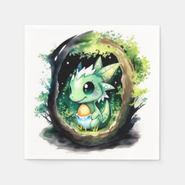 Guardanapo De Papel Chá de fraldas Dragon Fantasy
