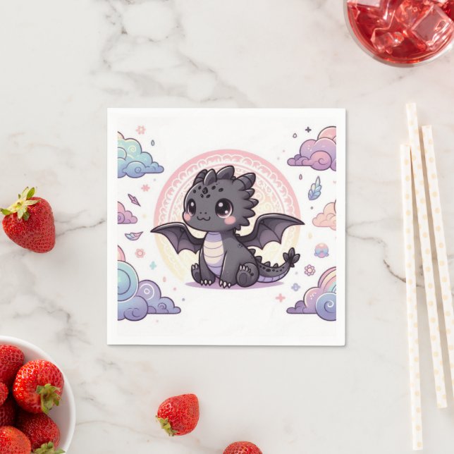 Guardanapo De Papel Chá de fraldas Elegante Whimsical (Insitu)