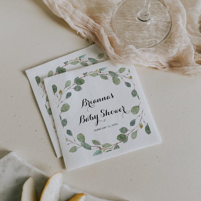 Guardanapo De Papel Chá de fraldas Eucalyptus Foliage (Criador carregado)