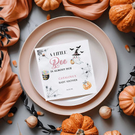 Guardanapo De Papel Chá de fraldas Fantasma Rosa do Halloween