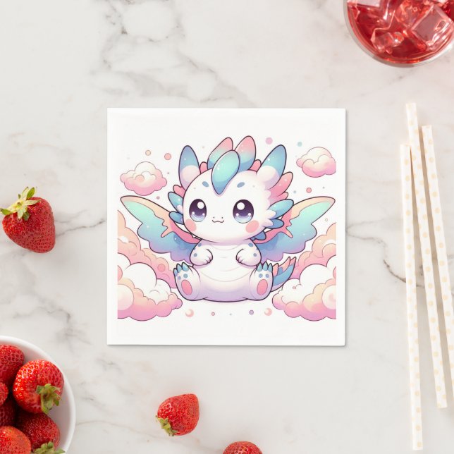 Guardanapo De Papel Chá de fraldas Fiery Dragon (Insitu)