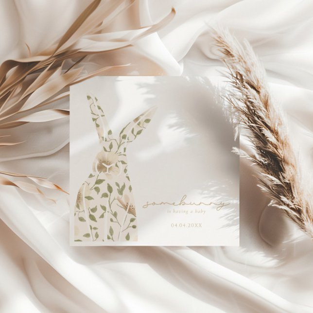 Guardanapo De Papel Chá de fraldas Floral de Primavera Asbunny (Criador carregado)