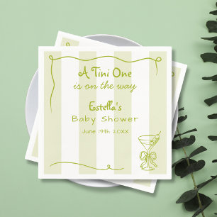 Guardanapo De Papel Chá de fraldas Funky Retro Dirty Martini