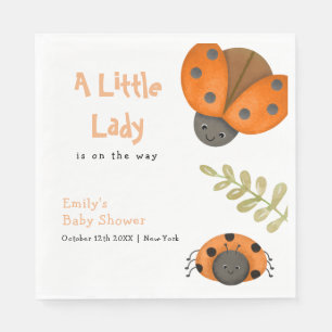 Guardanapo De Papel Chá de fraldas Ladybug da Floresta