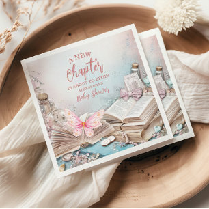 Guardanapo De Papel Chá de fraldas Magic Boho Storybook