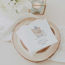 Guardanapo De Papel Chá de fraldas Minimista do Urso de Inverno