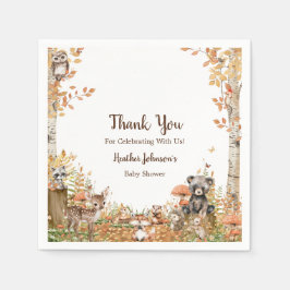 Guardanapo De Papel Chá de fraldas neutro da floresta russa