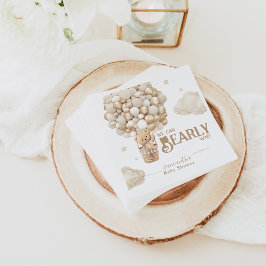 Guardanapo De Papel Chá de fraldas neutro de Espera do Balão do Urso d