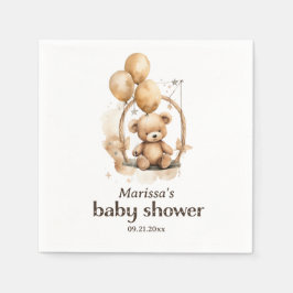 Guardanapo De Papel Chá de fraldas neutro do urso de película personal