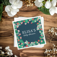 Chá de fraldas PERSONALIZADO Colorido de Correção